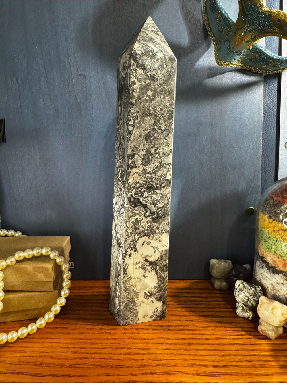 Big Picasso Jasper 6-Sided Tower